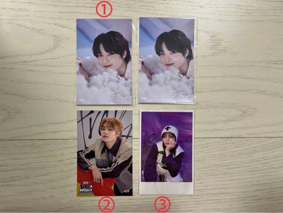 スキズ公式トレカ(商品説明をご覧ください)