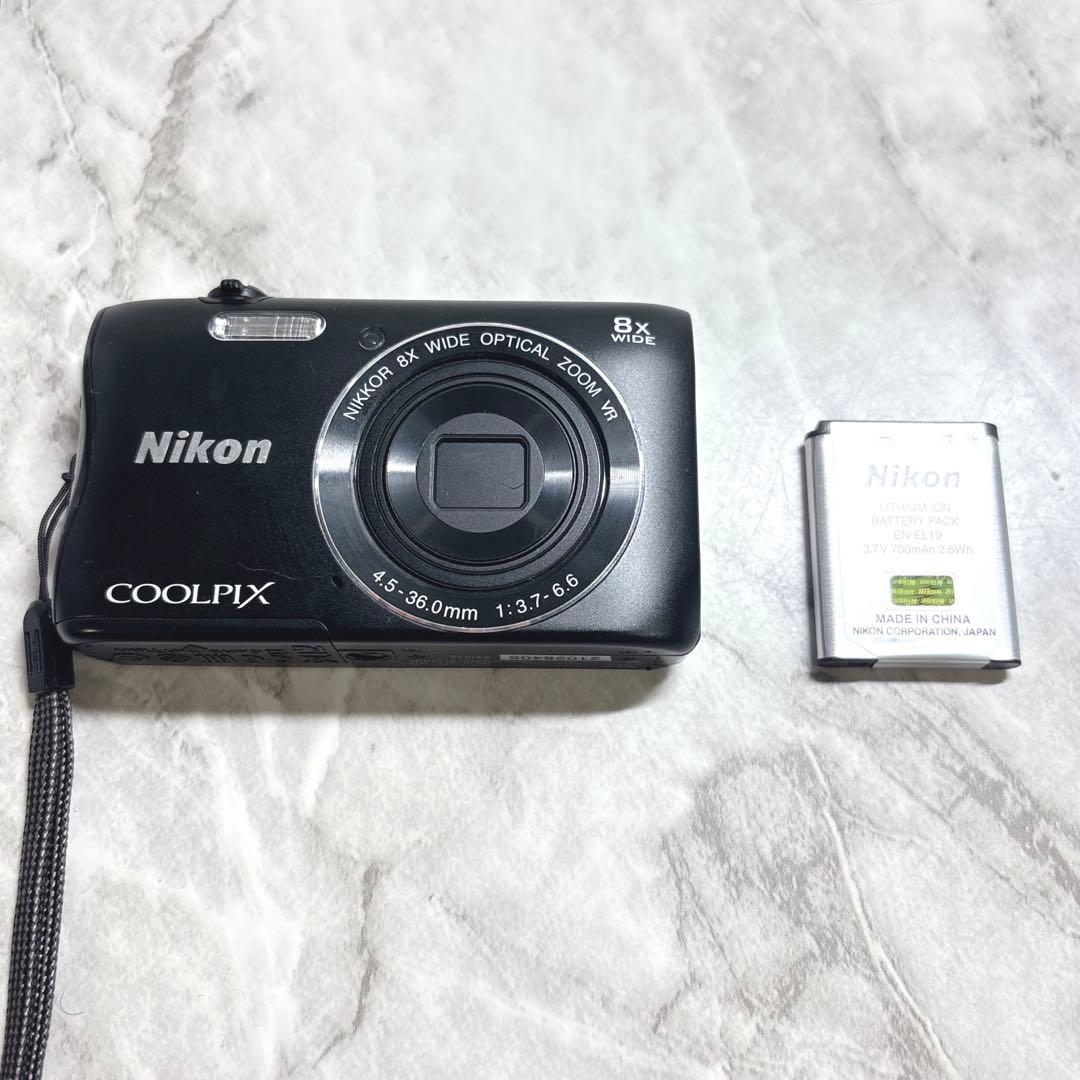 〖美品！動作確認済み！〗Nikon COOLPIX S3700 デジタルカメラ