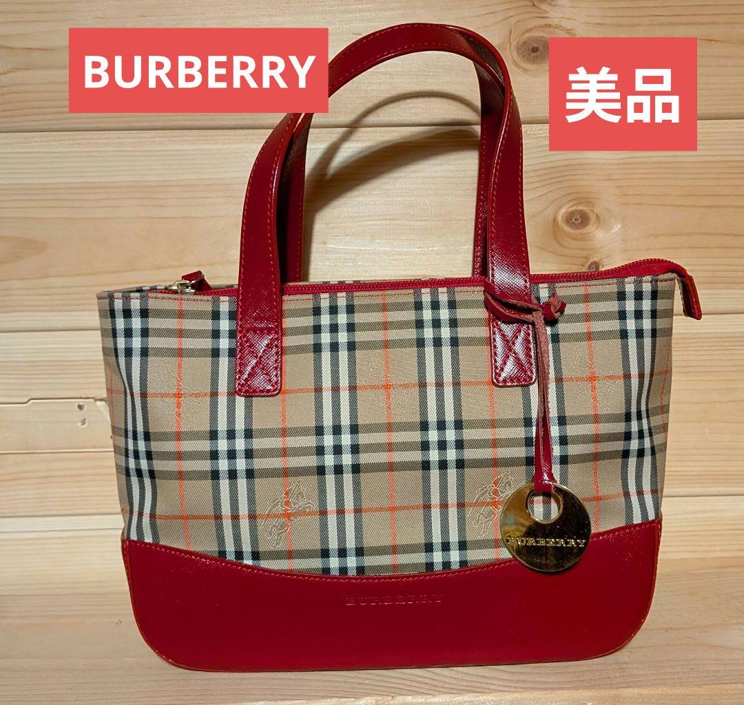 BURBERRY ノバチェック　ハンドバッグ トートバッグ