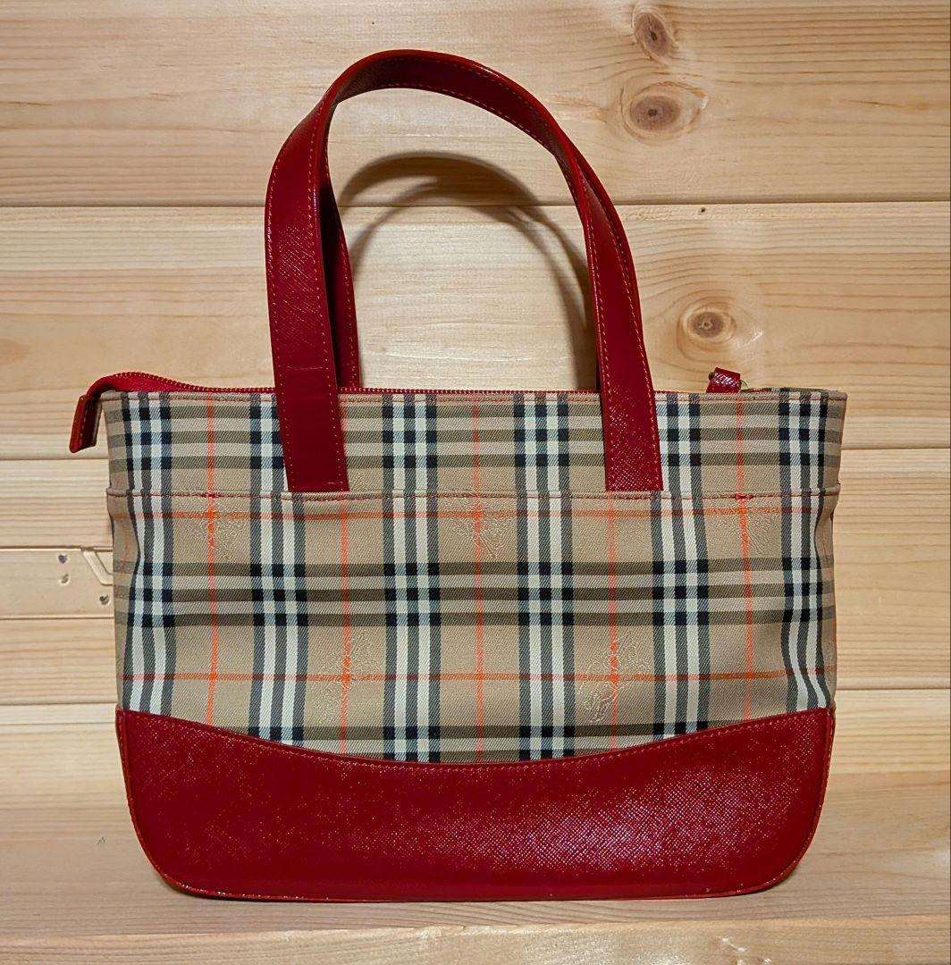 BURBERRY ノバチェック　ハンドバッグ トートバッグ