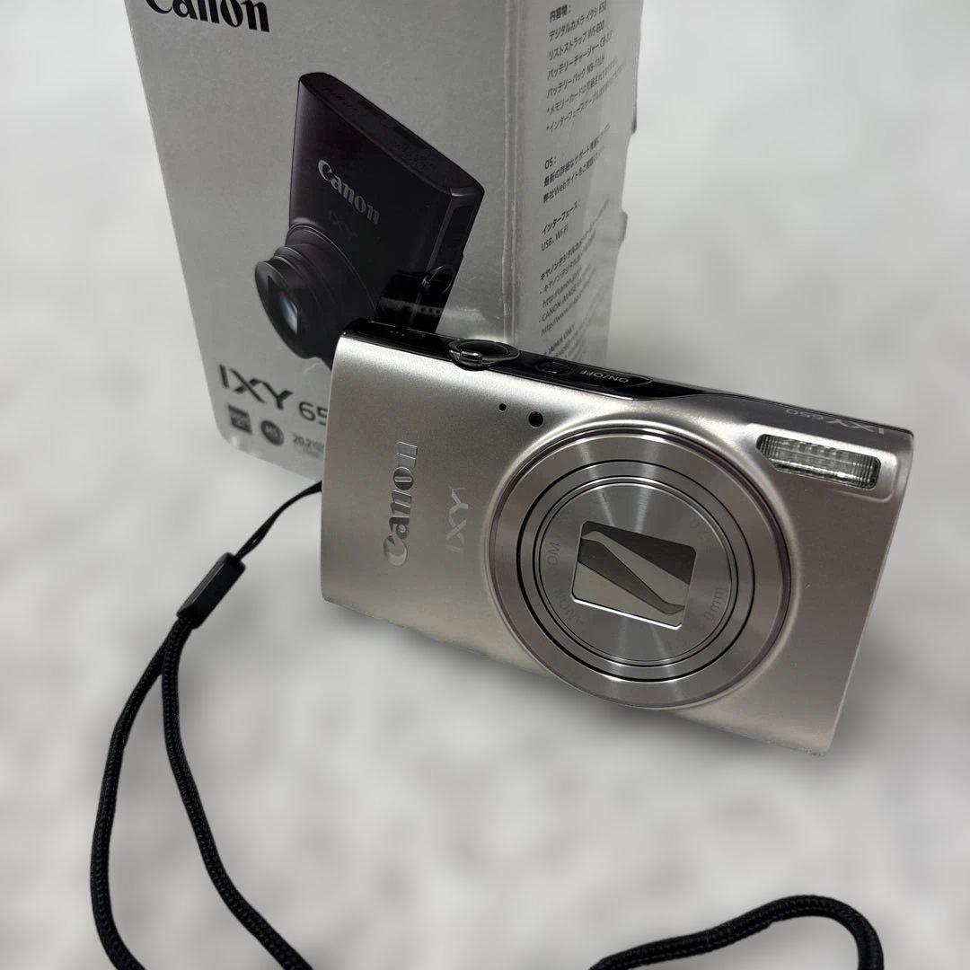 Canon IXY 650 コンパクトデジタルカメラ シルバー