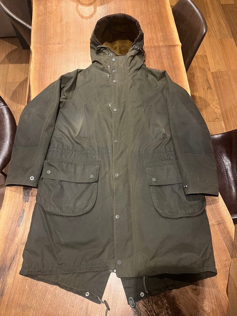 h*0様 エンジニアードガーメンツ✖️バブアーモッズコート