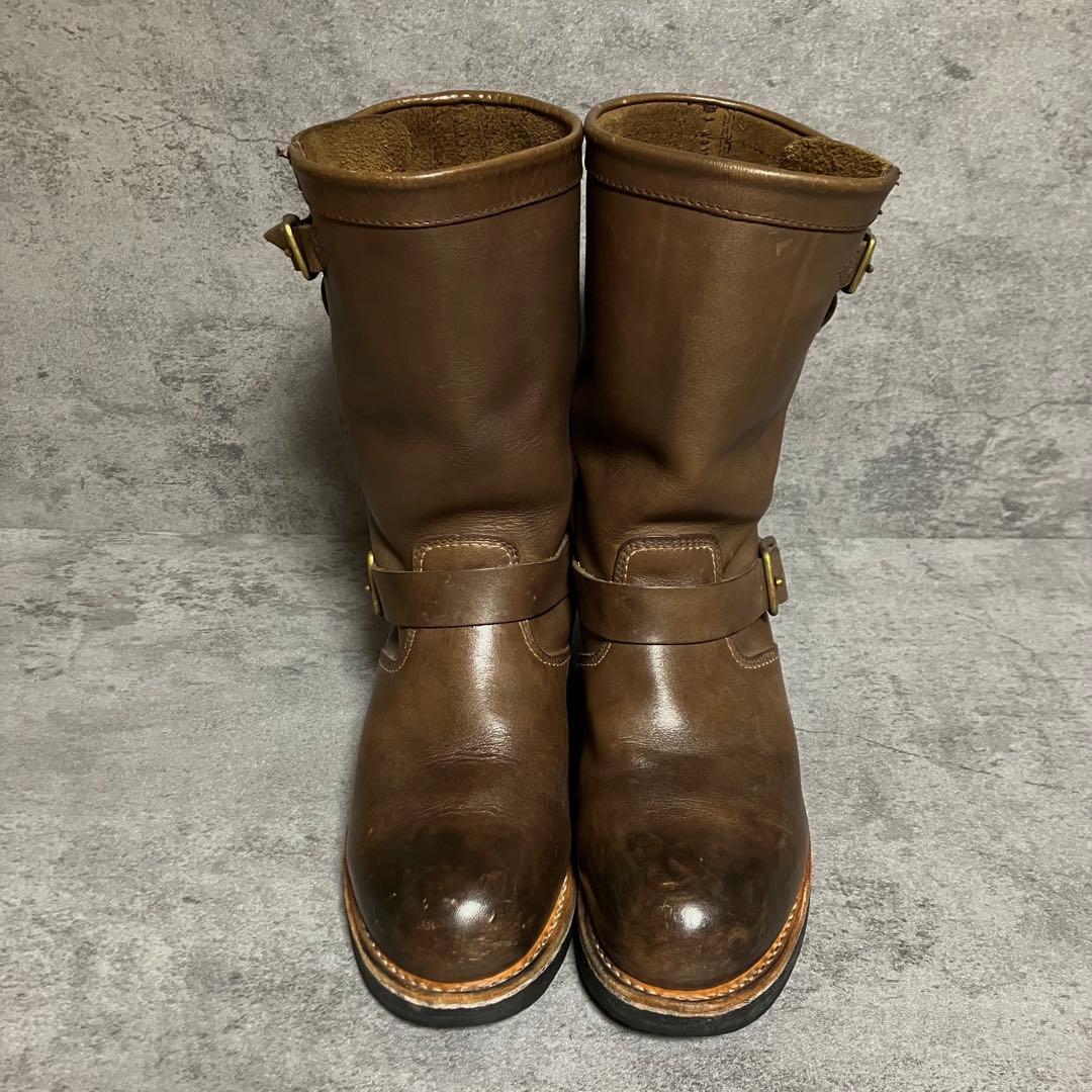 極美品　フープディドゥ　エンジニアブーツ　ワークブーツ　ブラウン　2207