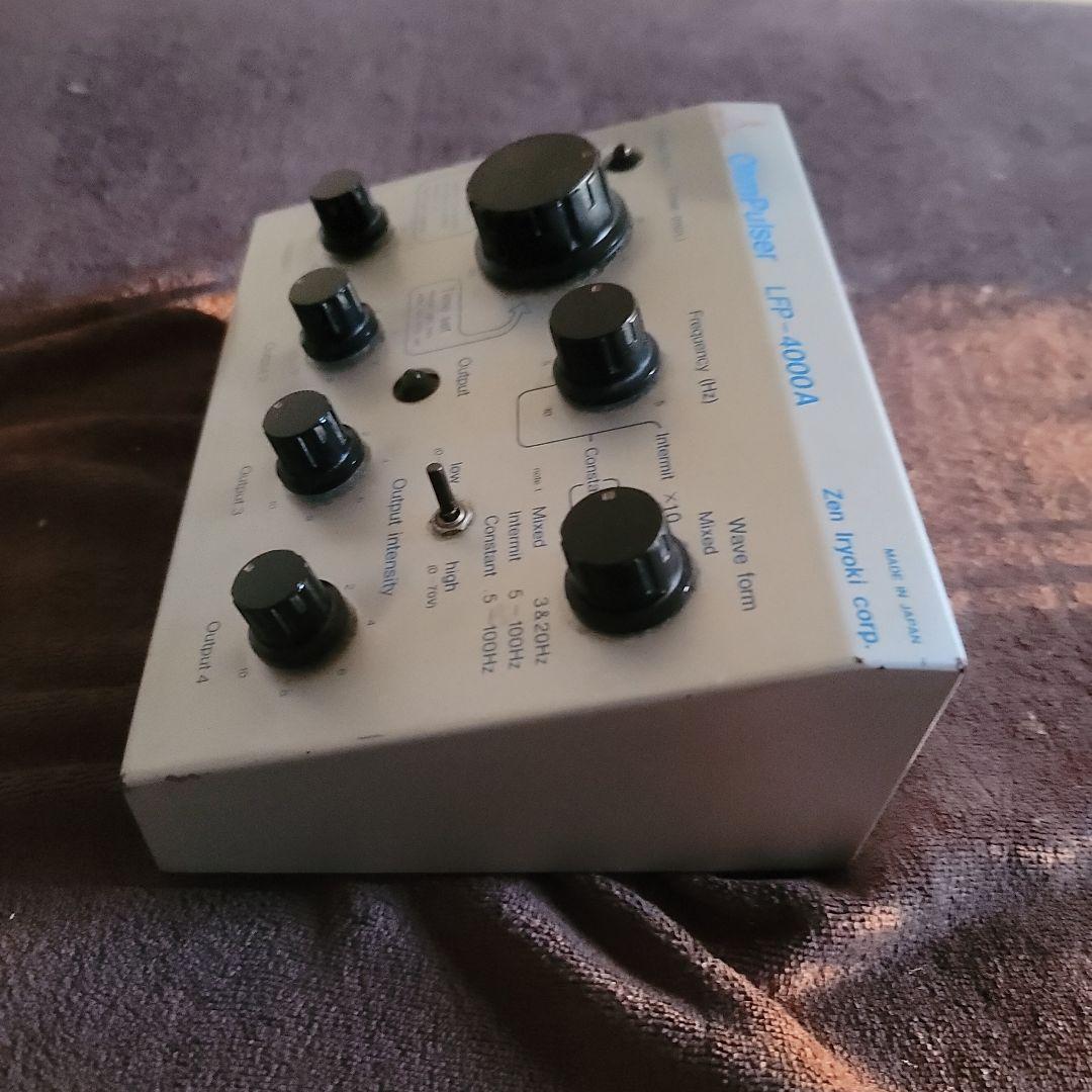 オームパルサー　OhmPulser LFP-4000A　携帯用レザーバッグ付き