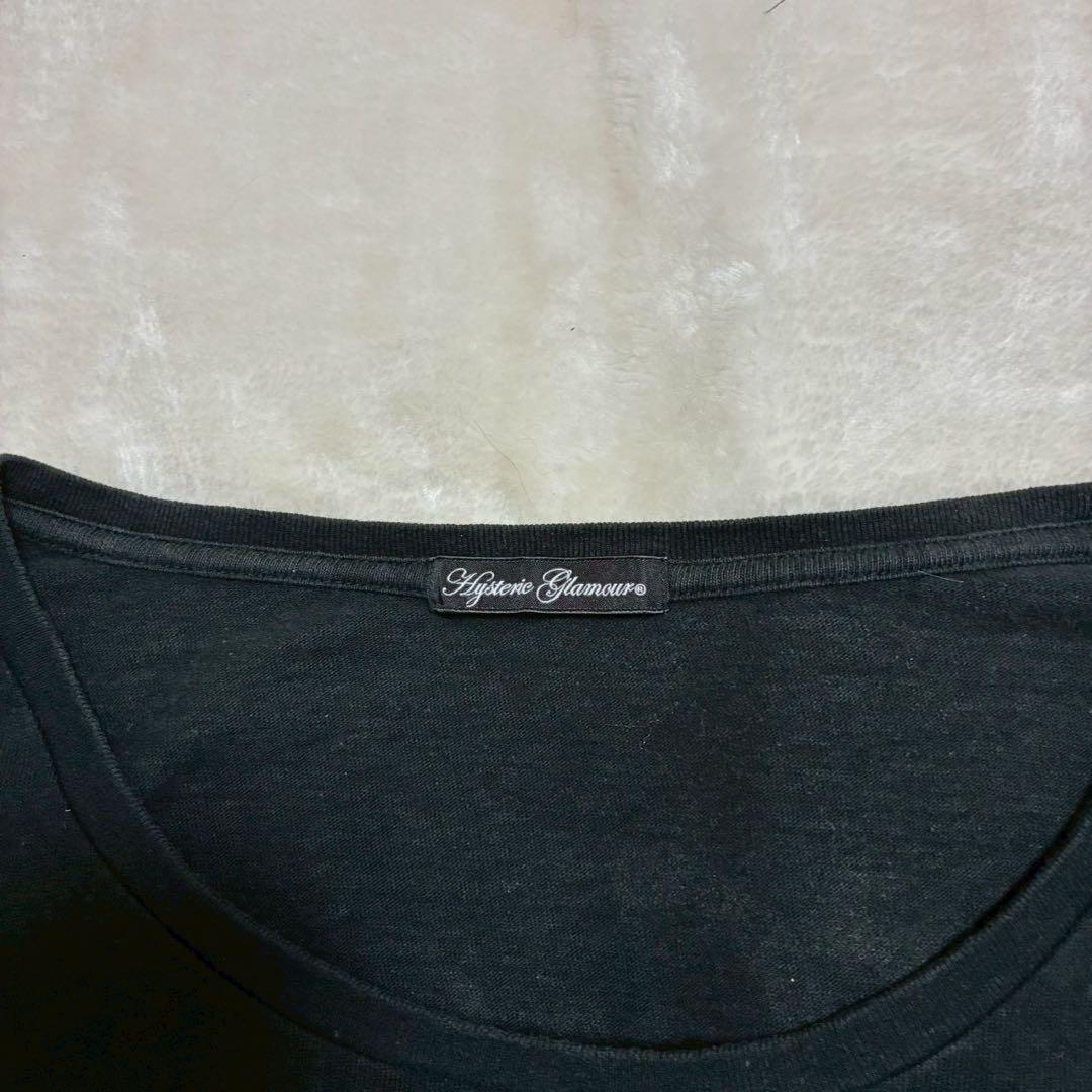 Hysteric Glamour ロンT ピチT 黒 ヒスガール Y2K 00s