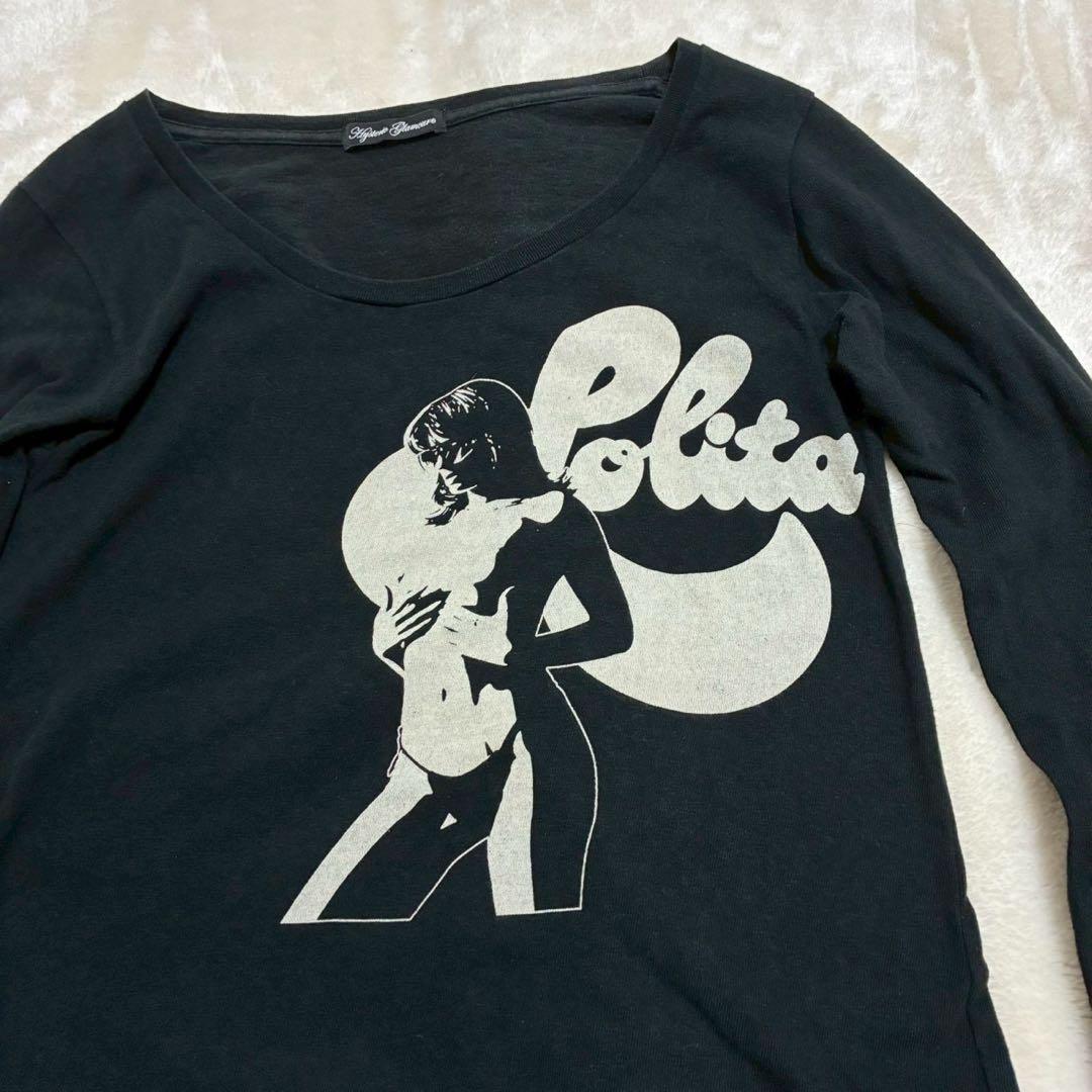 Hysteric Glamour ロンT ピチT 黒 ヒスガール Y2K 00s