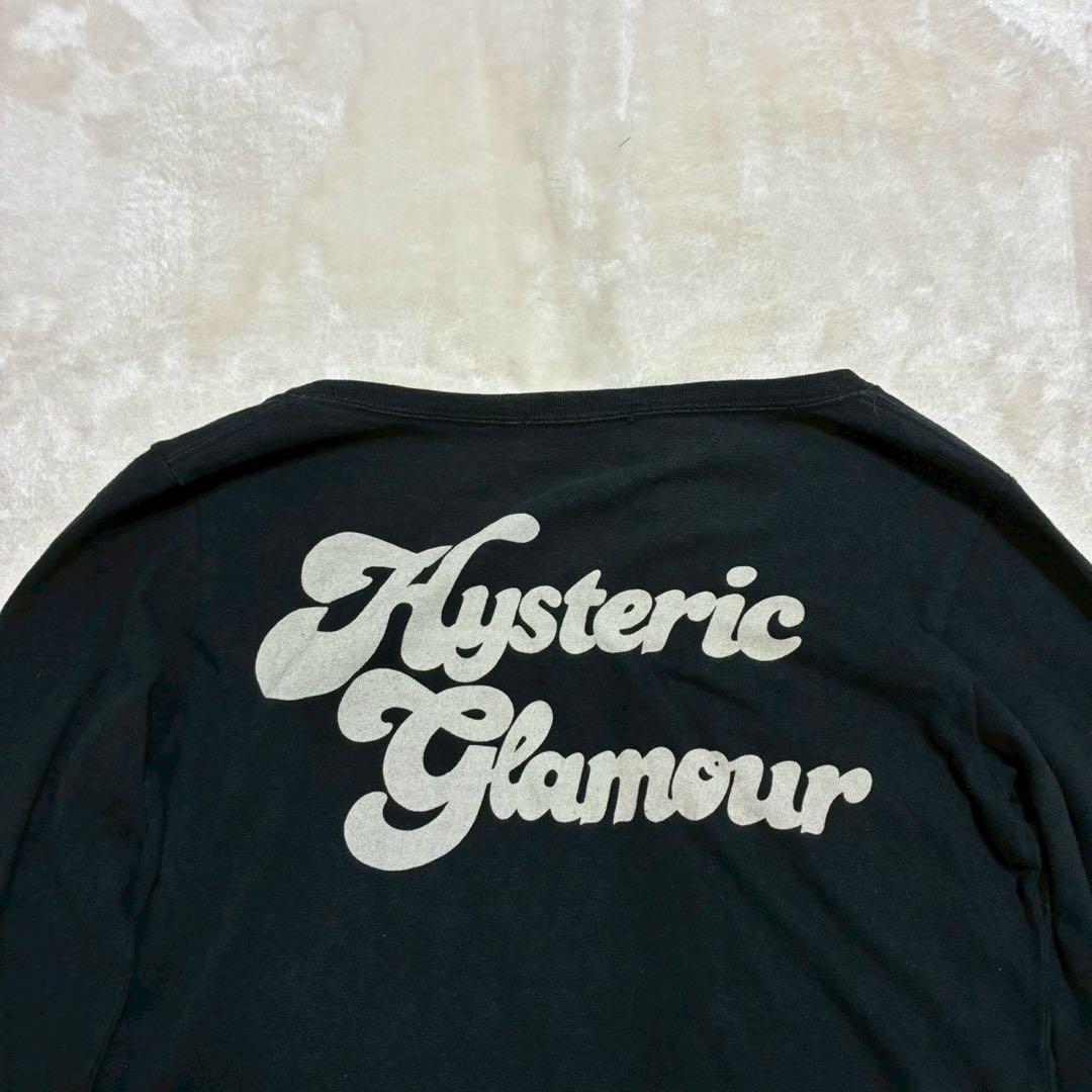 Hysteric Glamour ロンT ピチT 黒 ヒスガール Y2K 00s