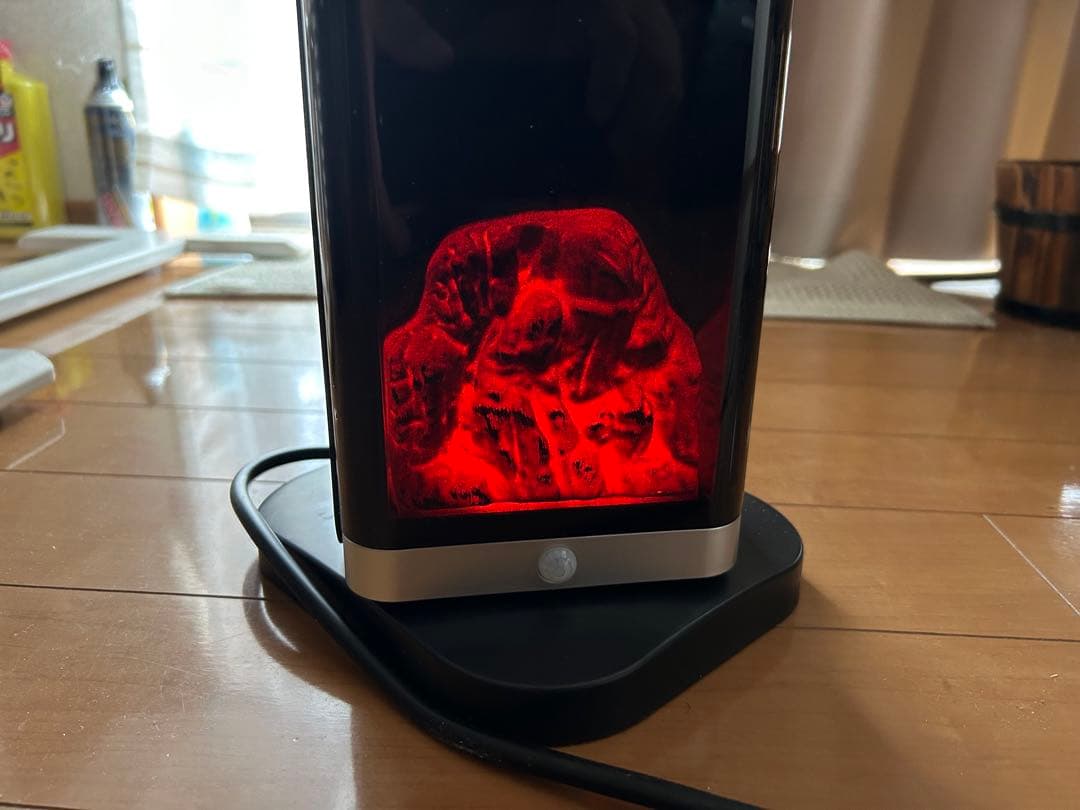 新品未使用、加湿器付きセラミックヒーター