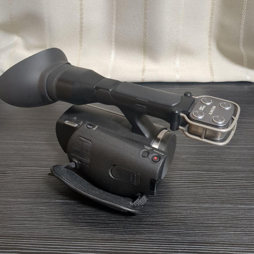 SONY NEX-VG20 本体 DJI スマホ用ジンバル付けます。