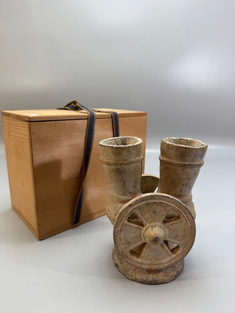 DT503 百済新羅 車輪形土器 古陶磁器