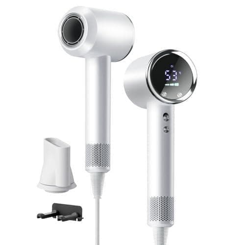 ドライヤー 大風量 【2026超高速&大風量モデル 風温可視化】 高濃度マイナA