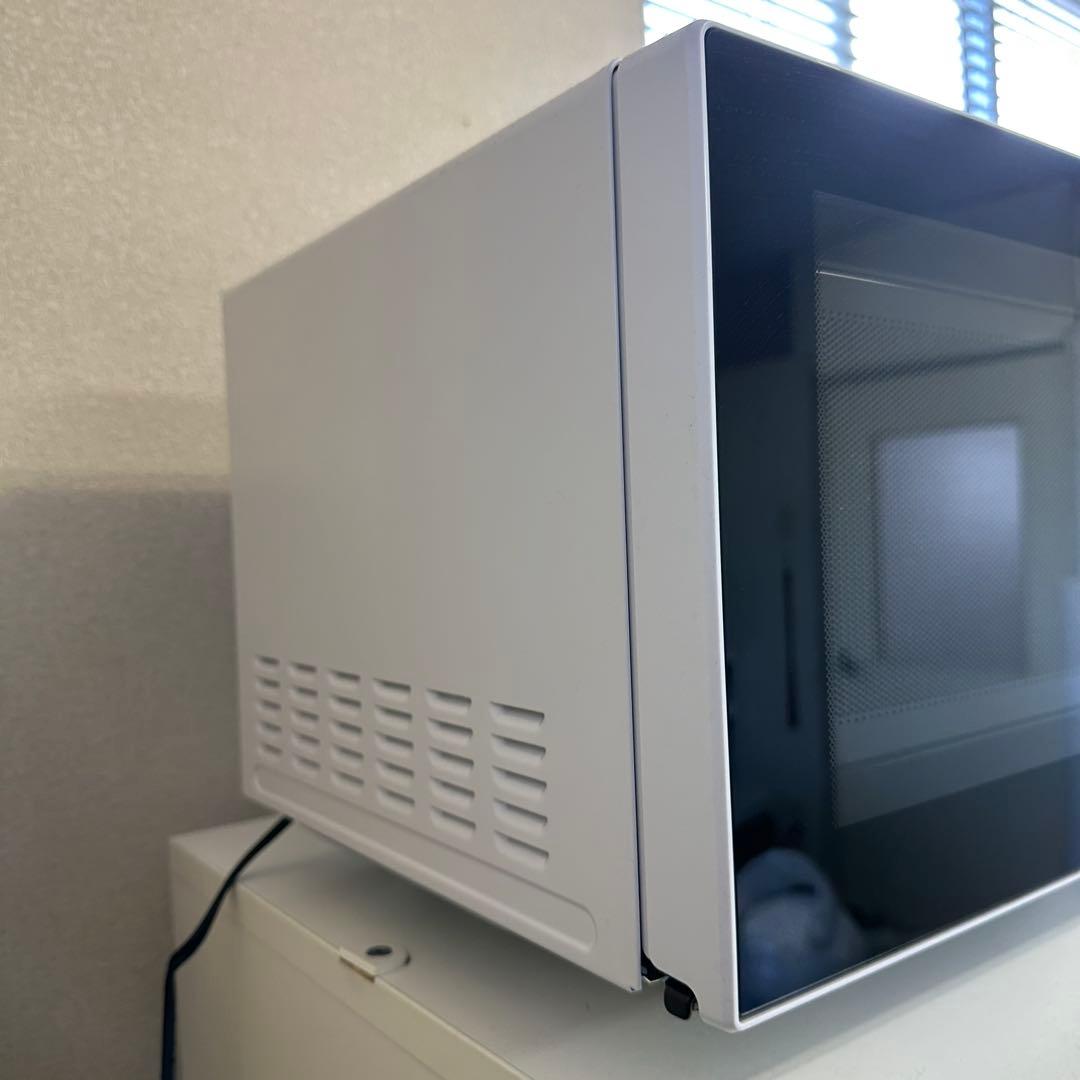 【ほぼ新品】TOSHIBA電子レンジフラット ホワイト ER-M17Y(W)