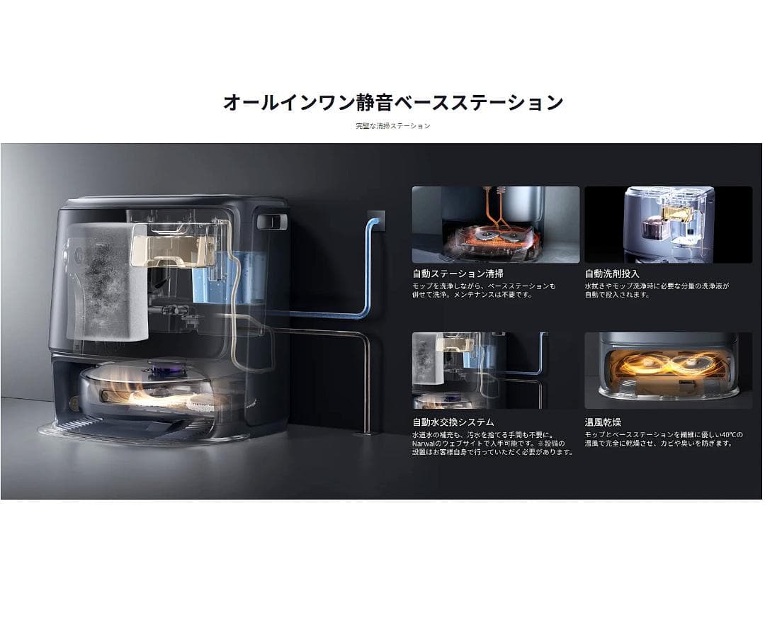 ⭕新品【 ロボット掃除機 ／ Freo Z Ultra （ Narwal) 】