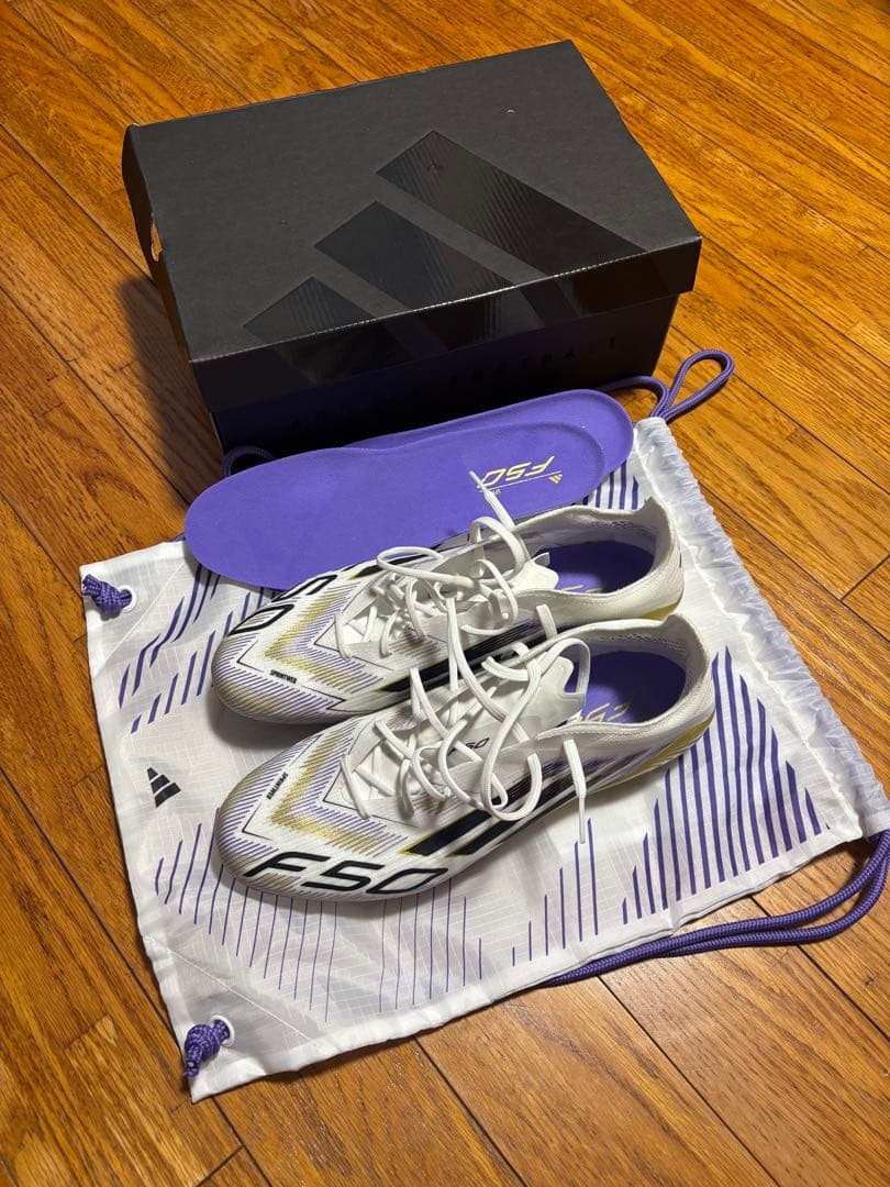 adidas F50 サッカーシューズ ホワイト