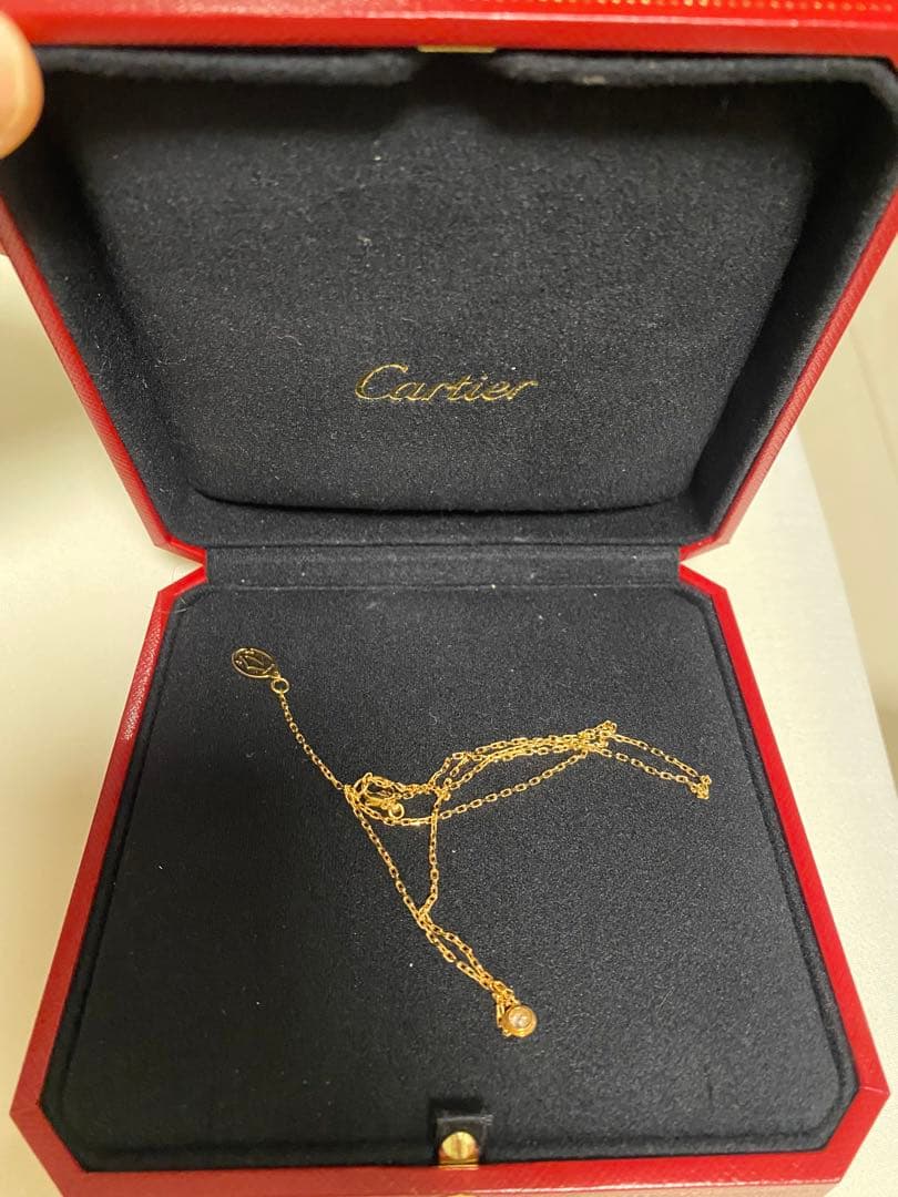 カルティエ　ダムール　イエローゴールド