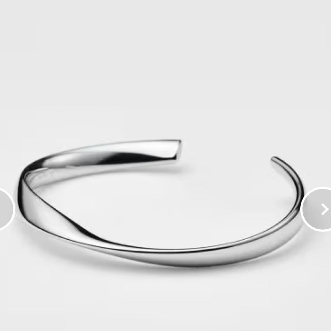 アガットシルバーバングル　シルバースプーン