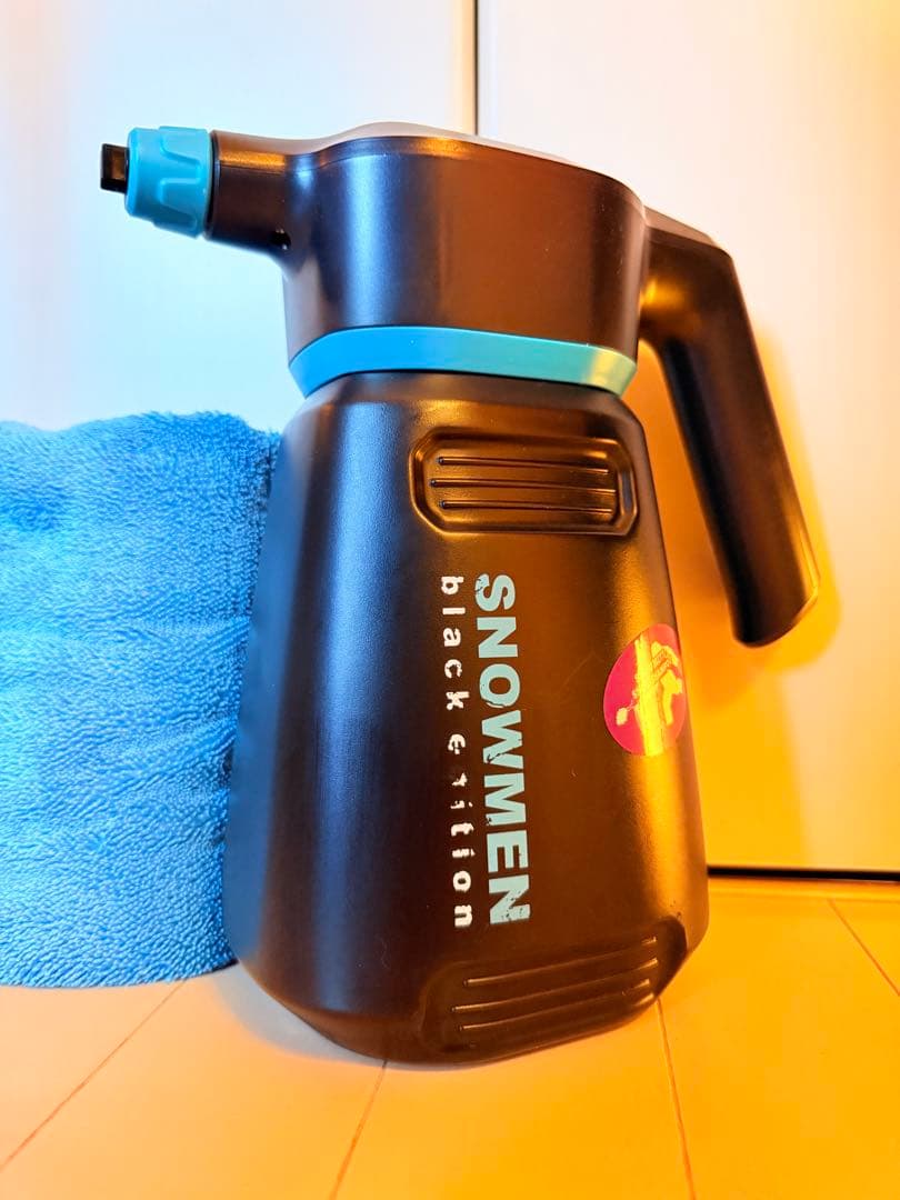 ながら洗車 スノーメンブラック&ドライセカンド