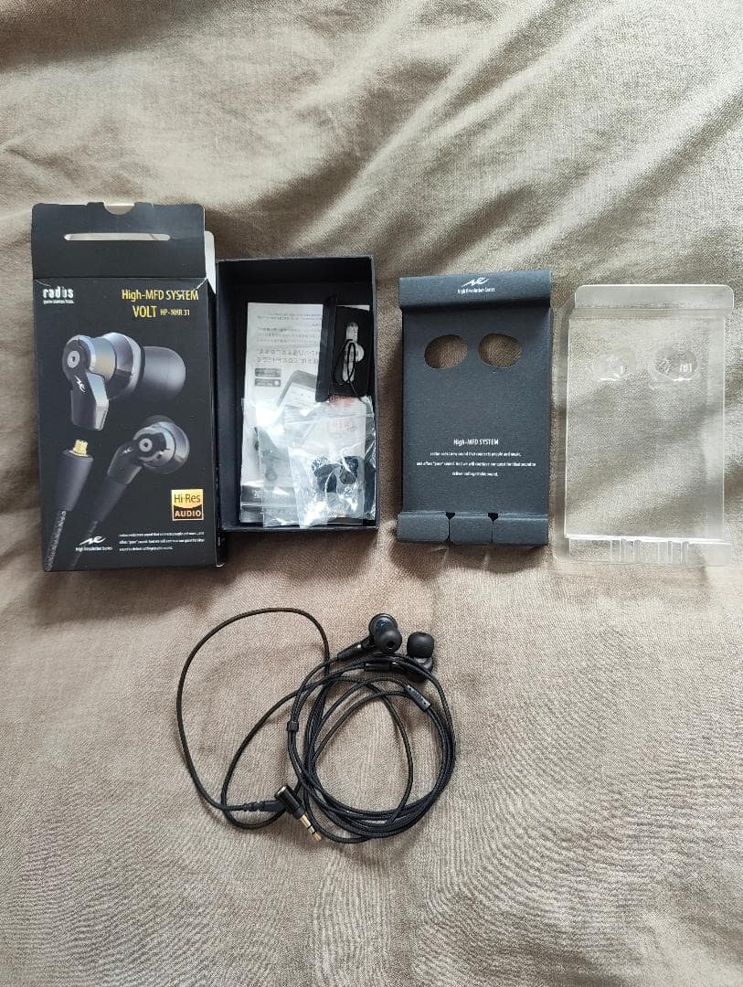 最終値下額 ラディウスHP-NHR31 重低音 ハイレゾ リケーブル