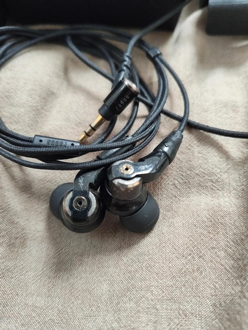 最終値下額 ラディウスHP-NHR31 重低音 ハイレゾ リケーブル