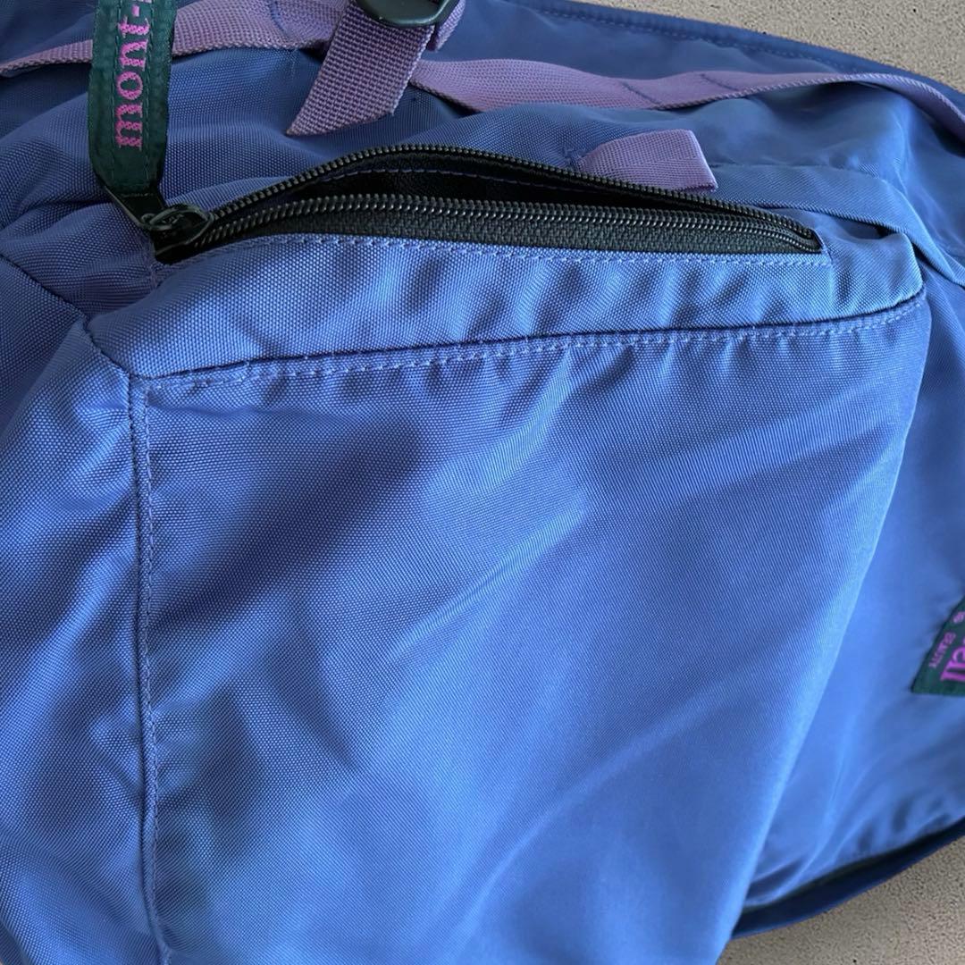 90's モンベル ナイロン パッカブル バックパック パープル cityboy