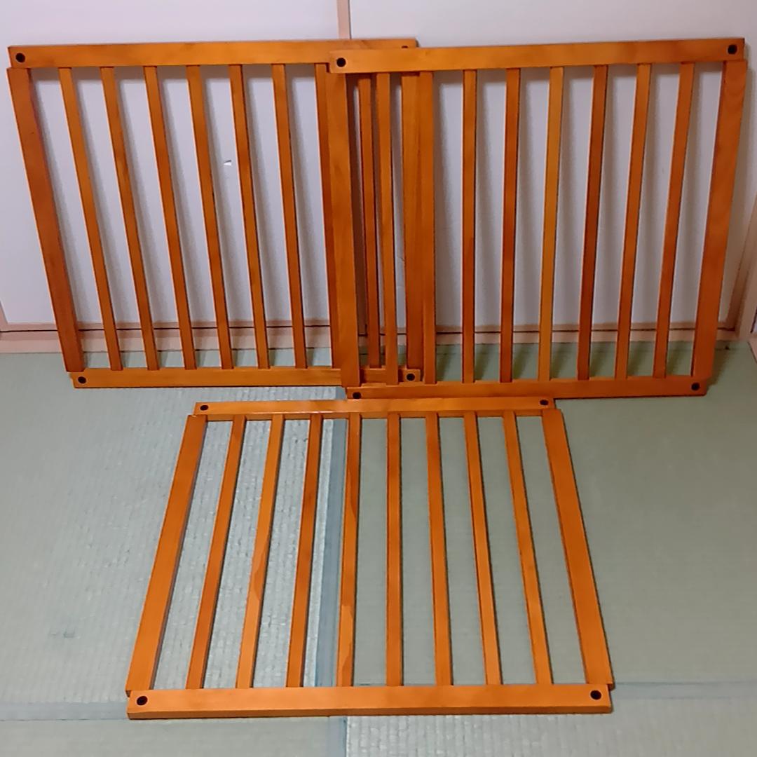 日本育児 木製パーテーション FLEX-Ⅱ 300　ベビーゲート