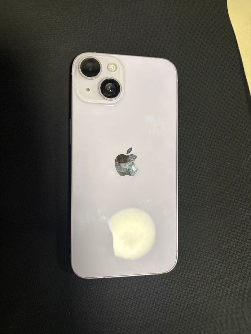 Apple iPhone 14Plus パープル 128GB カメラ破損