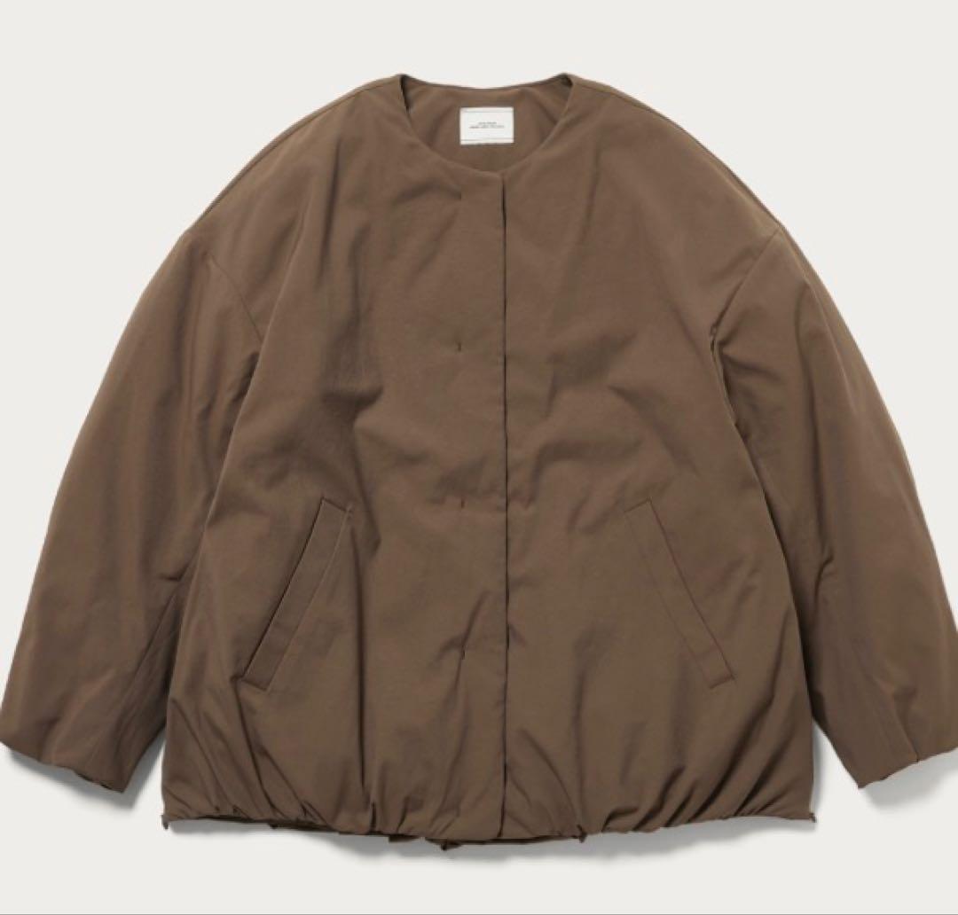 ブラウン中綿アウター ブルゾン