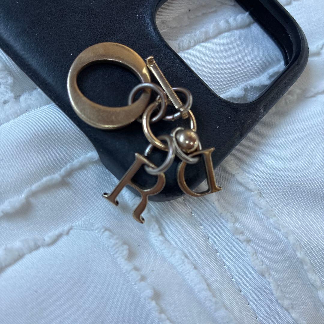 クリスチャンディオール ブラック キルティング iPhoneケース 13Pro