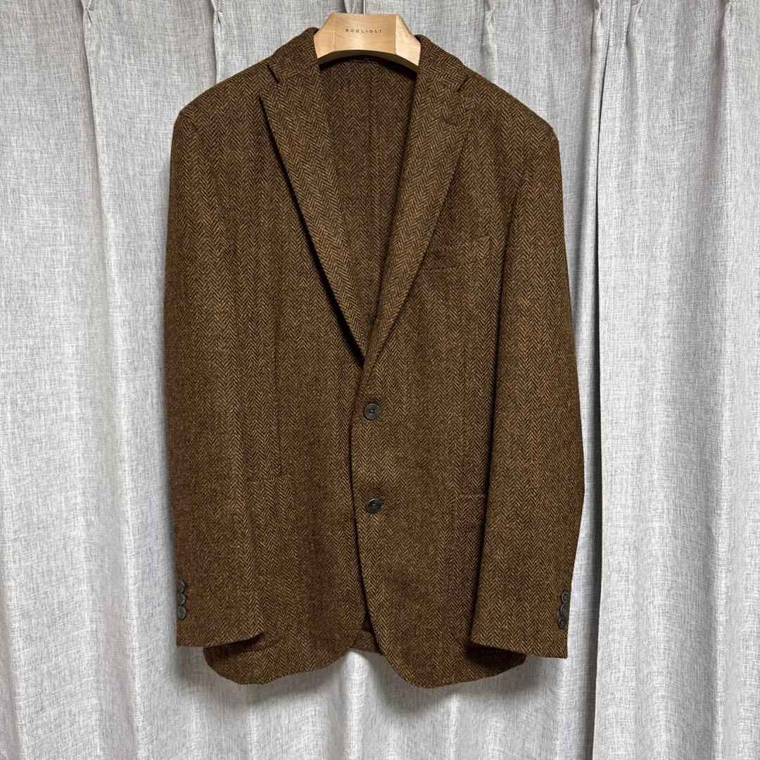 ボリオリ　テーラードジャケット　48 ドーバー