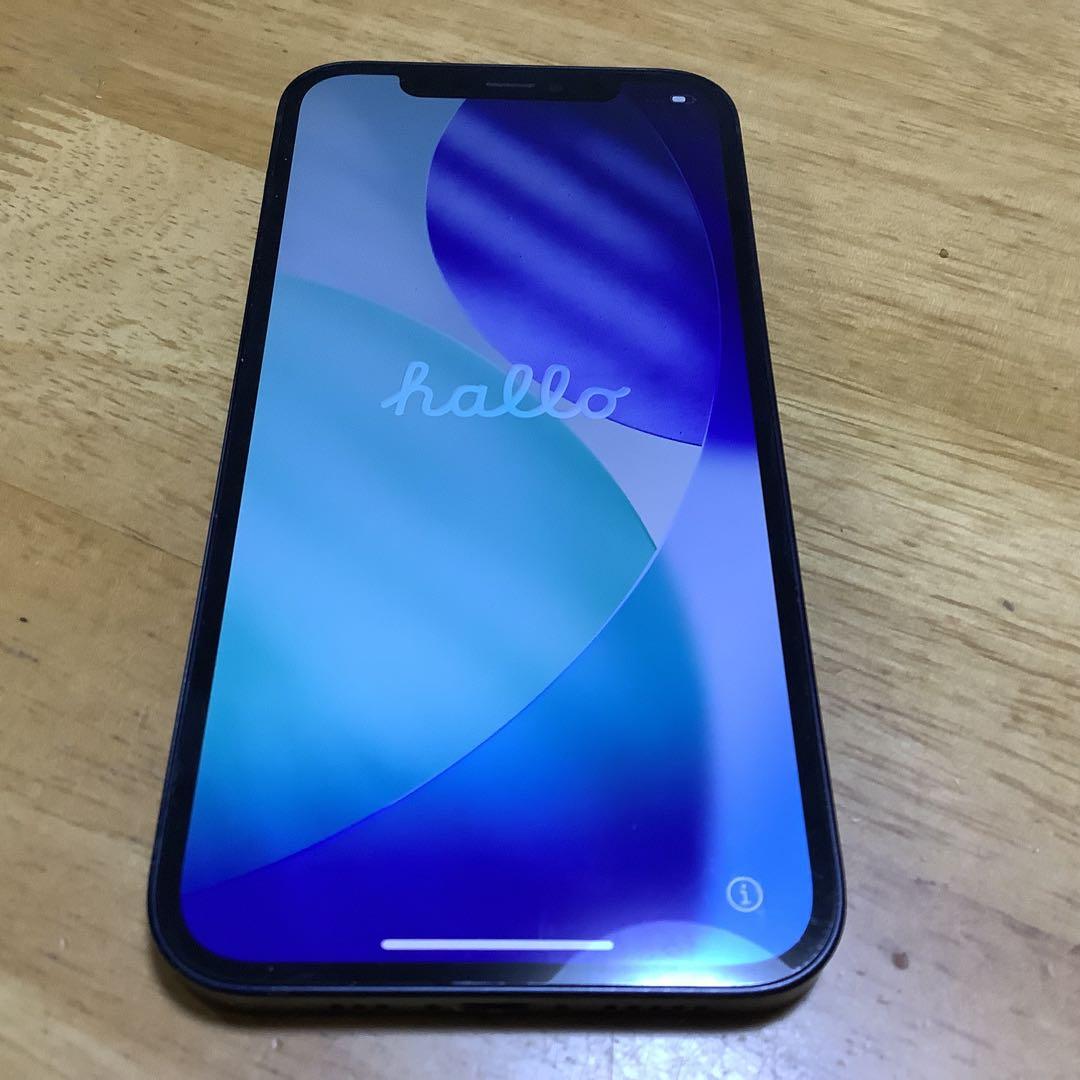 【美品】Apple iPhone 12 ブラック 128GB オマケ付き