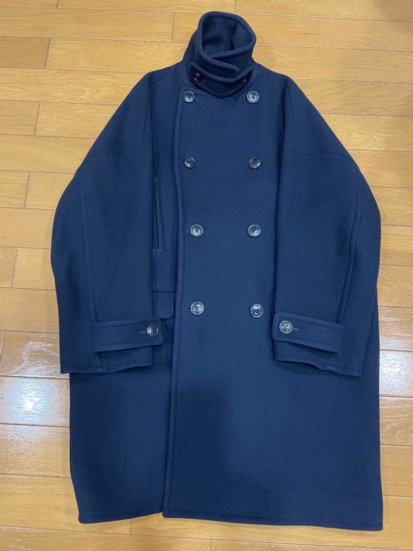 j.s luxe ジロンラムWメルトン Big-P-コート