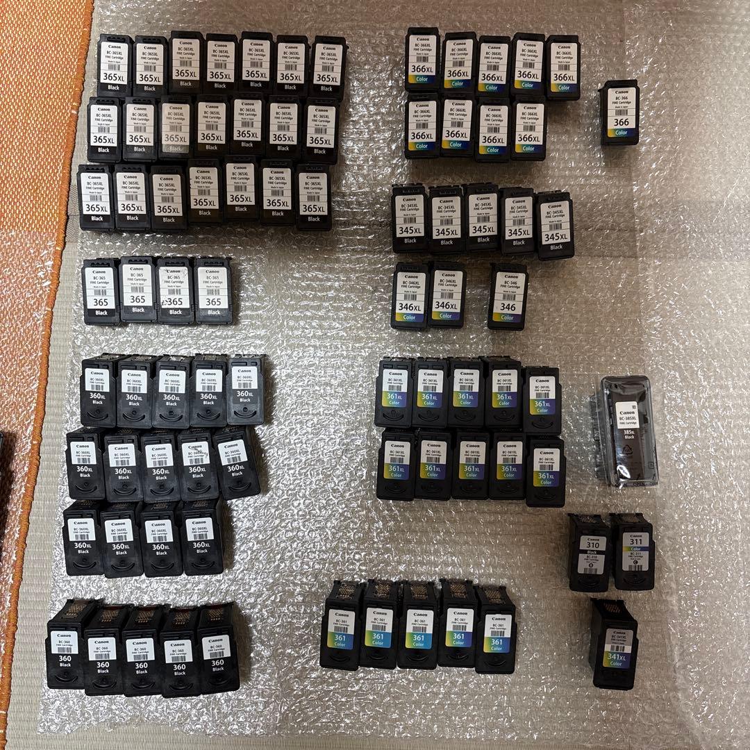 Canon純正　使用済みインク81個