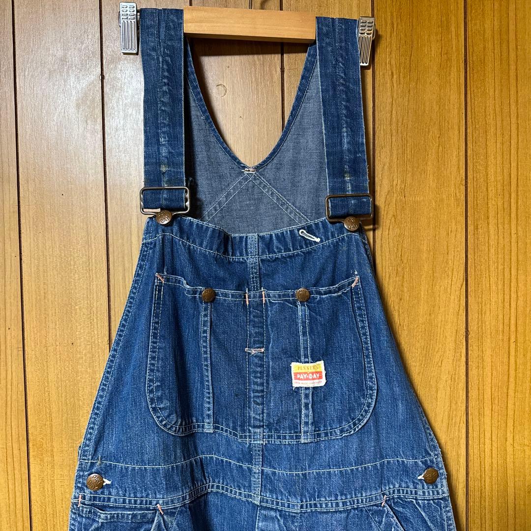 50s PAY DAY オーバーオール　ペイデイ　ペニーズ　penney's