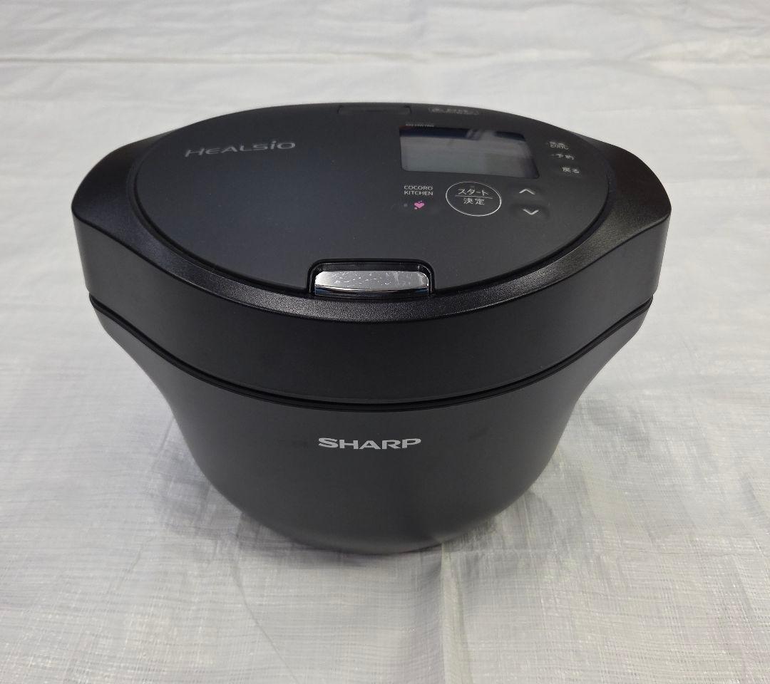 美品 SHARP KN-HW16G-B ヘルシオ ホットクック