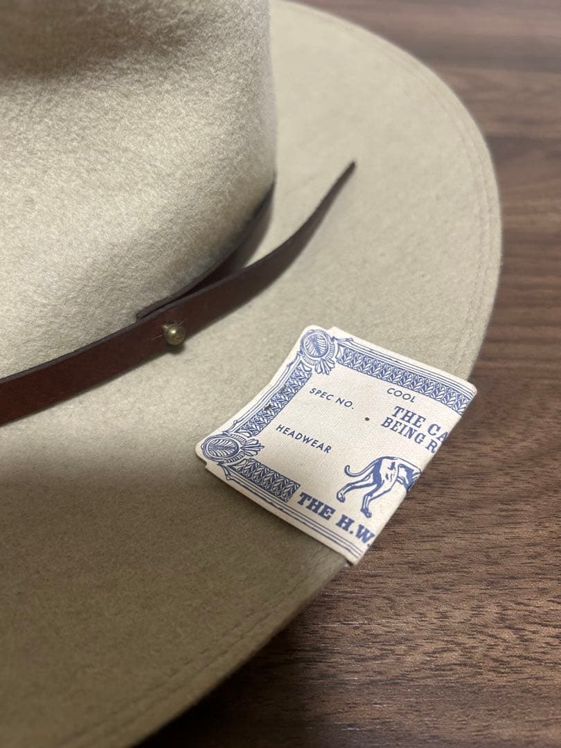 H.W DOG &Co nitekulbコラボTRAVELERS HAT 38