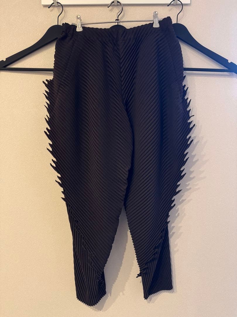 HOMME PLISSE HP31JF181 サイズ2 ブラウン