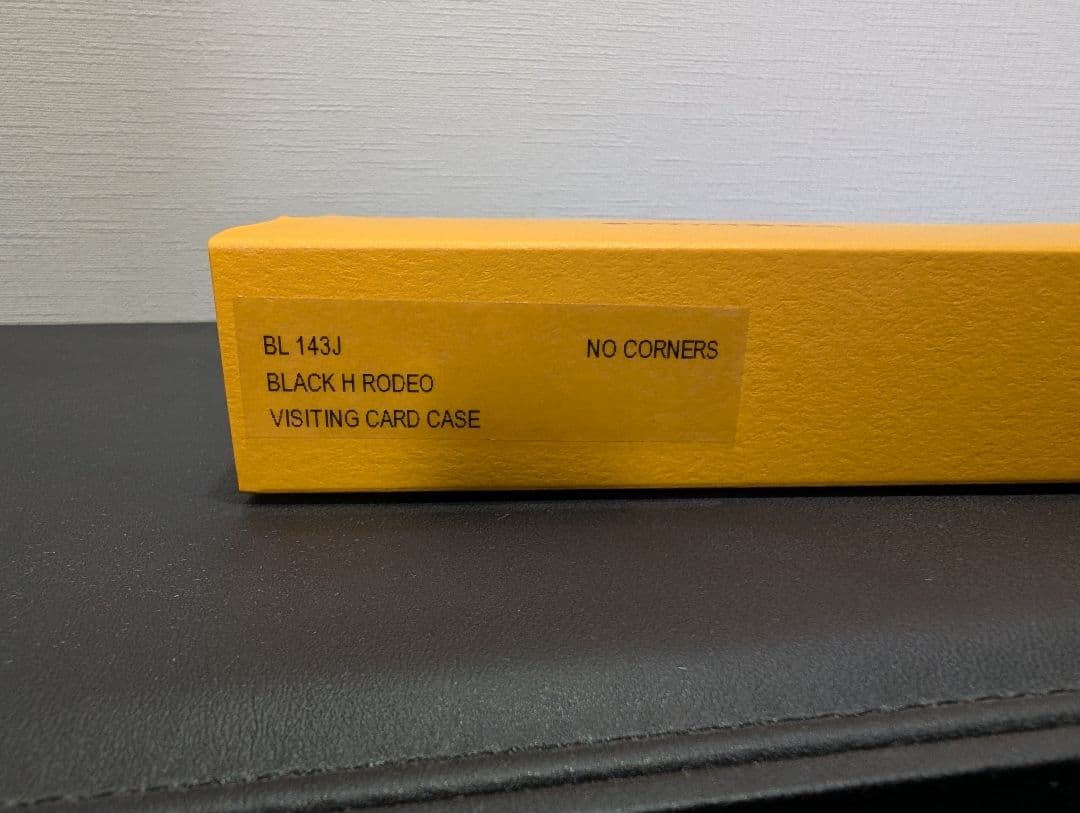 エッティンガー 名刺入れ 143JR ブラック