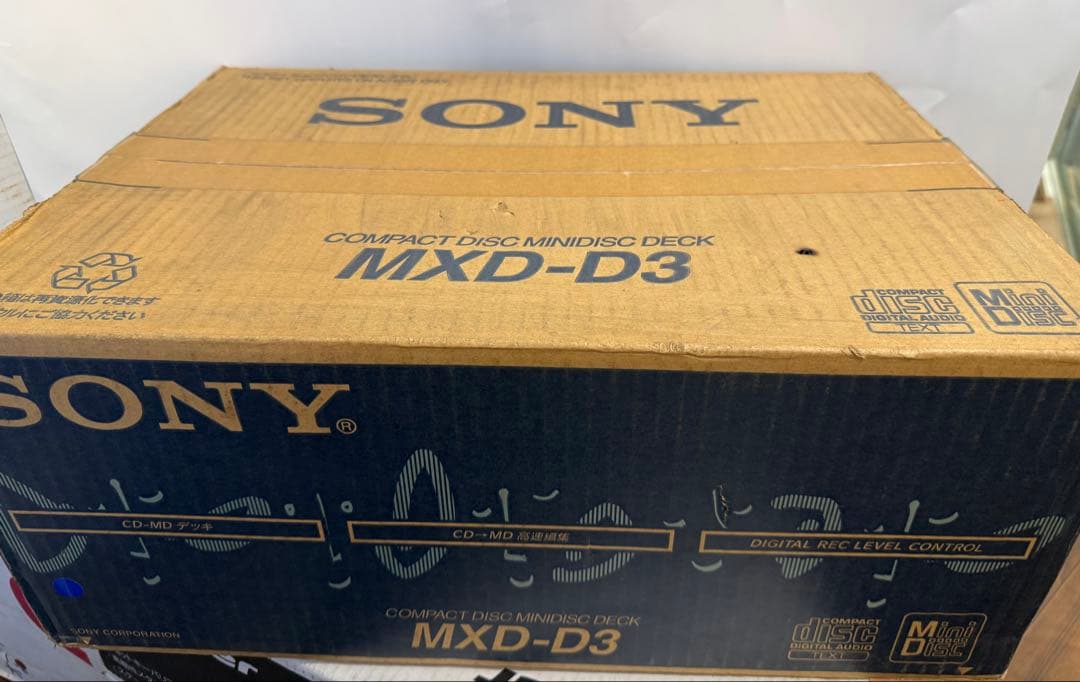 最終価格 SONY MXD-D3 箱入り未開封 コンパクトミニディスクデッキ