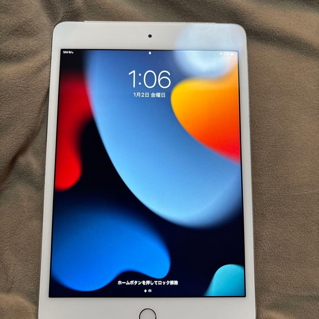 iPad mini第4世代 ／Wi-Fi + Cellularモデル／16GB