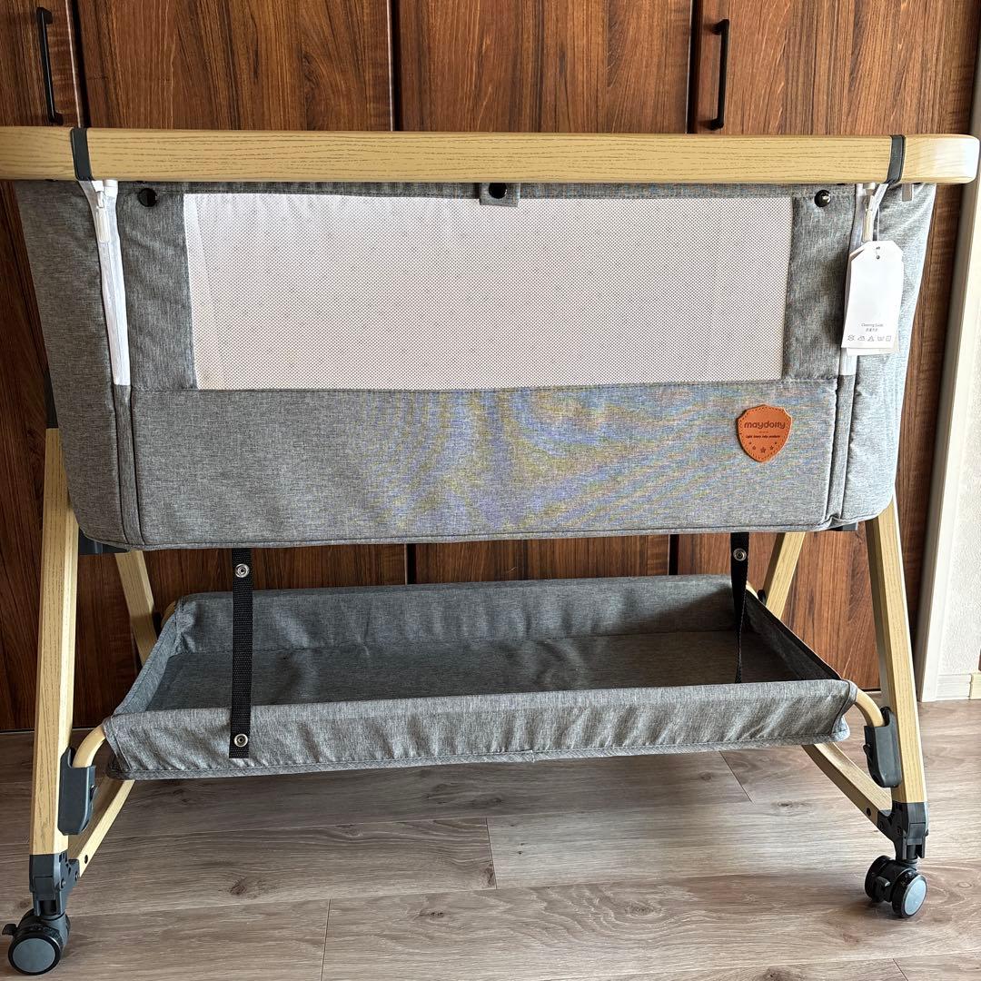 Maydolly HZDMJベビーベッド ベビーサークル 添い寝 折り畳み式