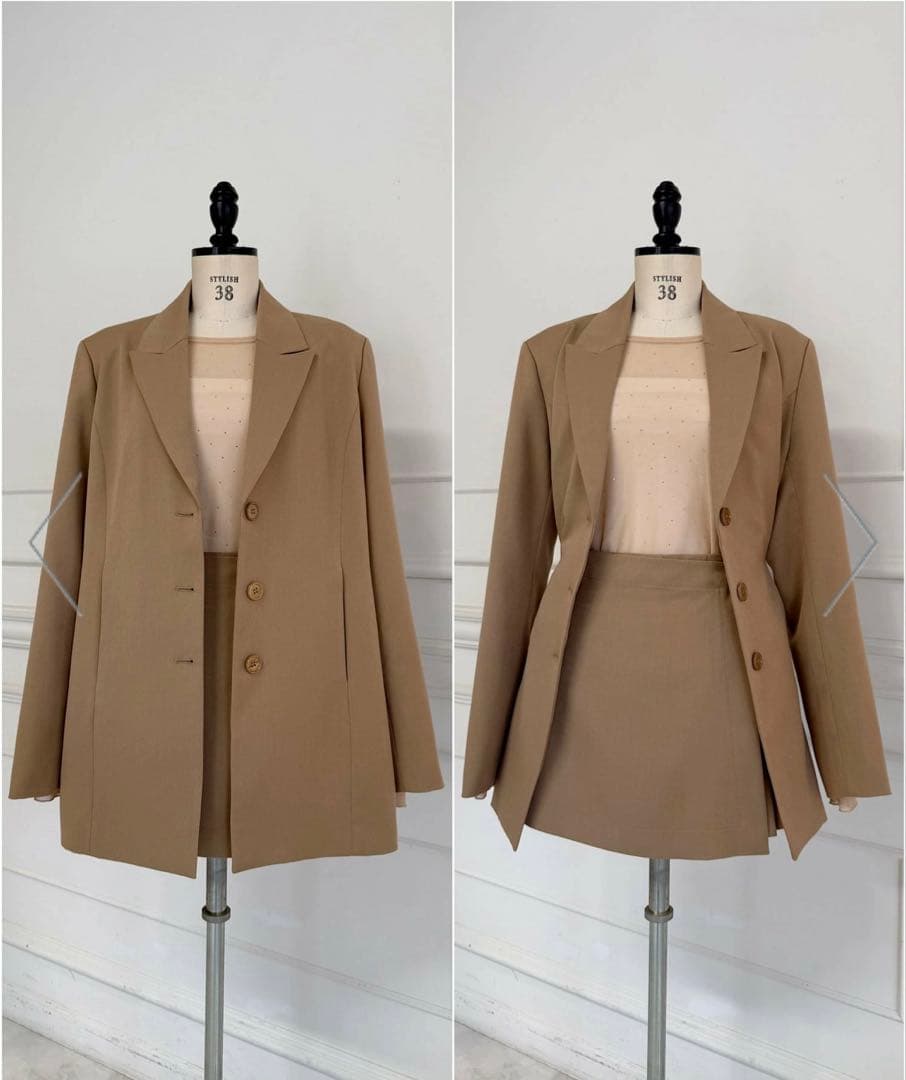 新品未使用 ロイヤルパーティー BOXY 2way ジャケット