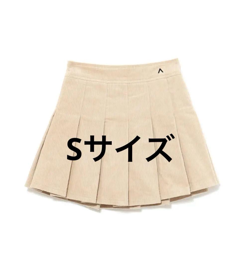 スカート andmary Amanda pleats skirt beige S