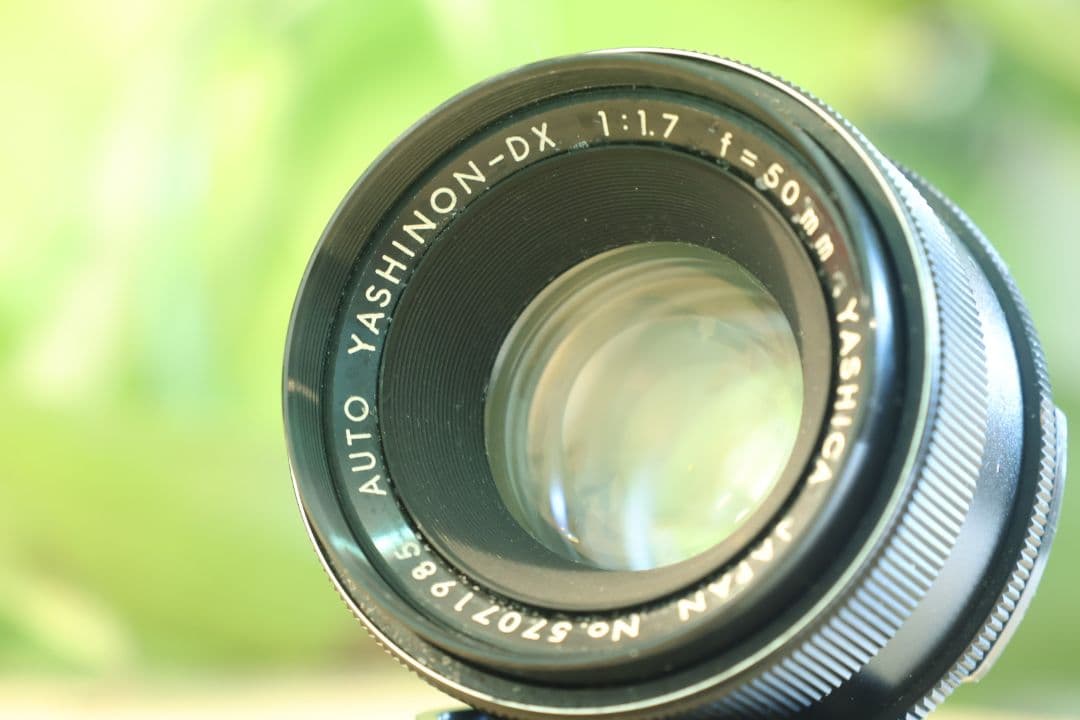 【フレアレンズ】YASHICA YASHINON-DX 50mm f1.7