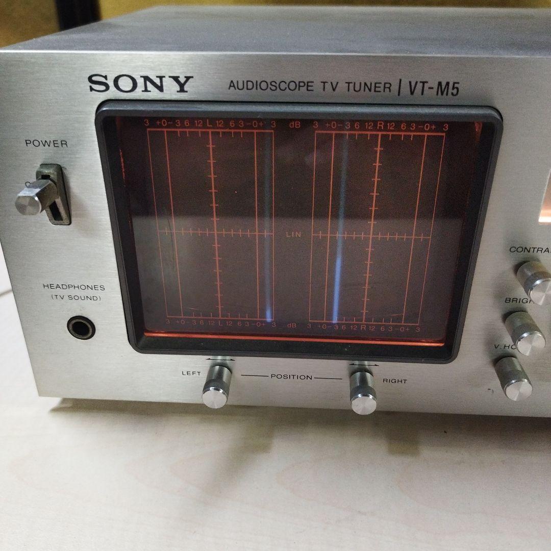 SONY オーディオスコープTVチューナー VT-M5　当時物