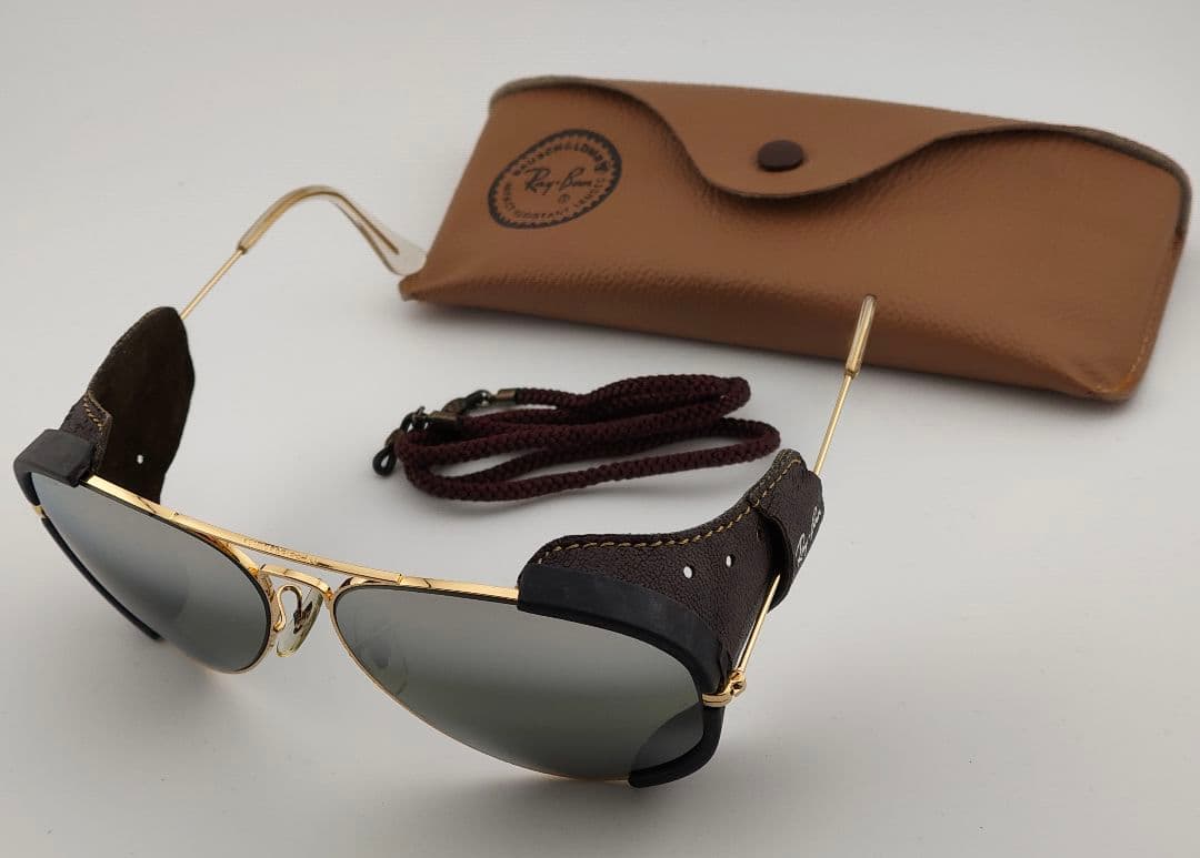 ビンテージ　レア　Ray-Ban スキー用サングラス グラデーションミラー