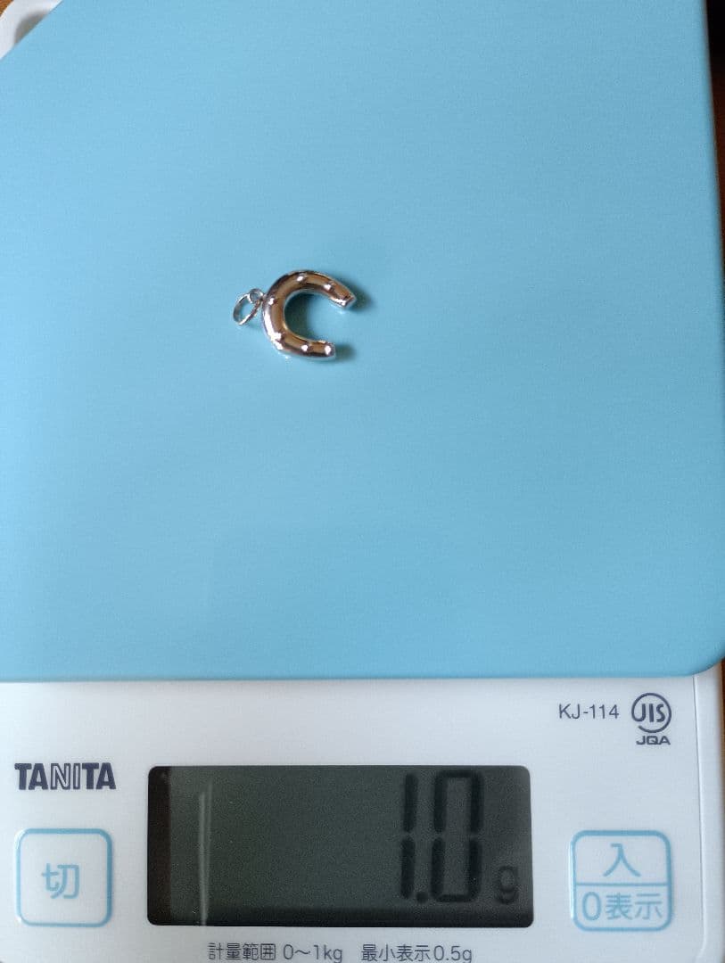 18Kホワイトゴールド 馬蹄型チャーム