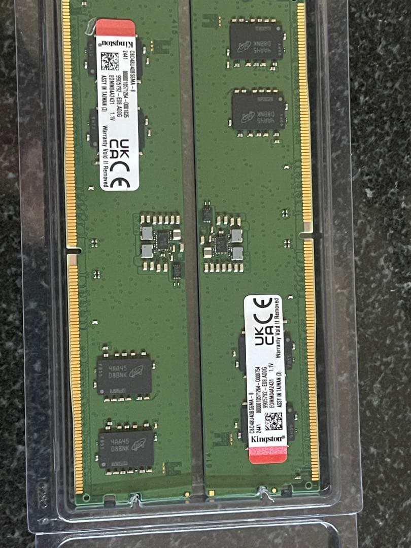 Kingston DDR5 8GB×2枚組