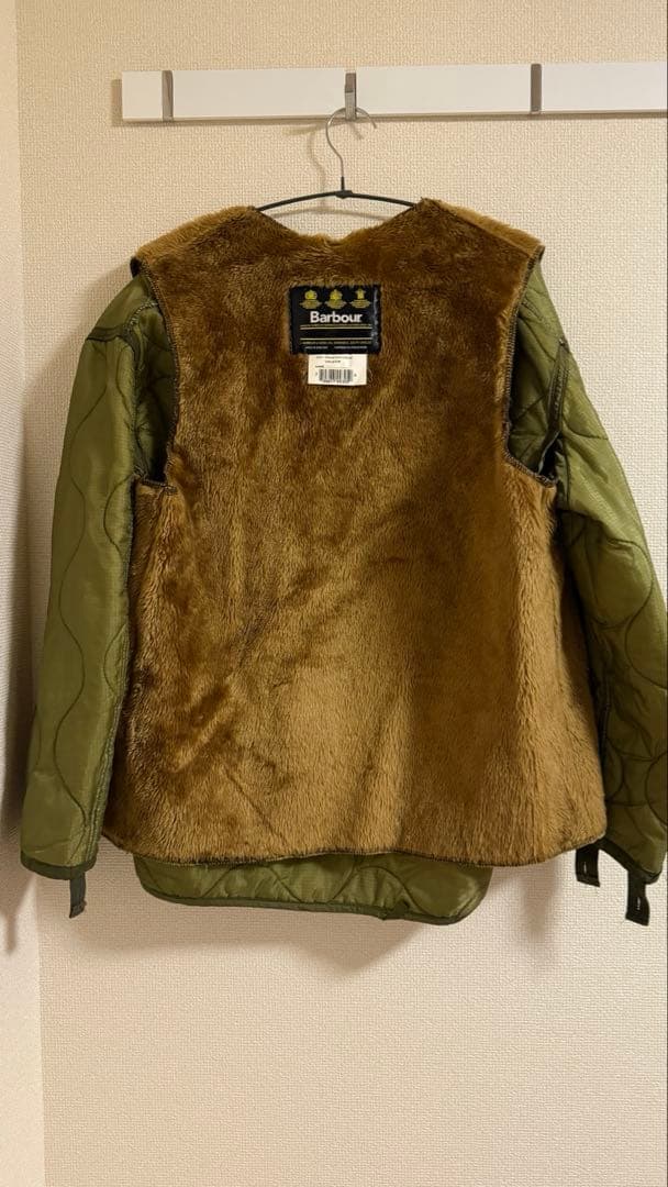 BARBOURファーライナーベスト+ LinerColdWeatherCoat