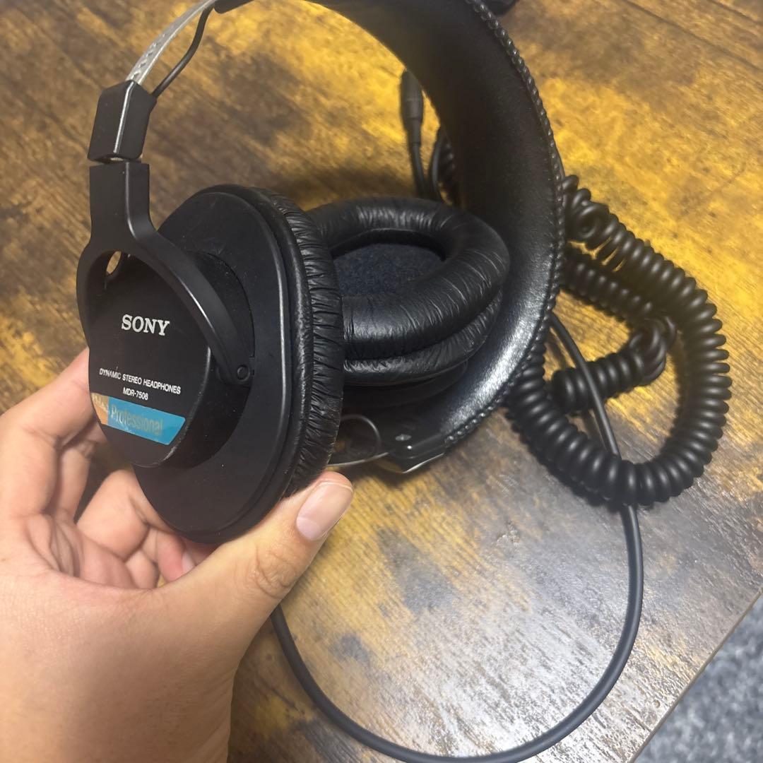 (美品) SONY MDR-7506 有線ヘッドセット