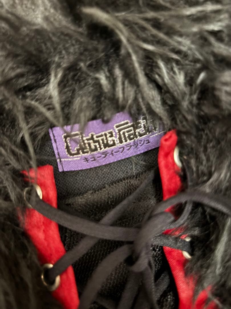 キューティーフラッシュ　ファー付きオフショル　チュニック